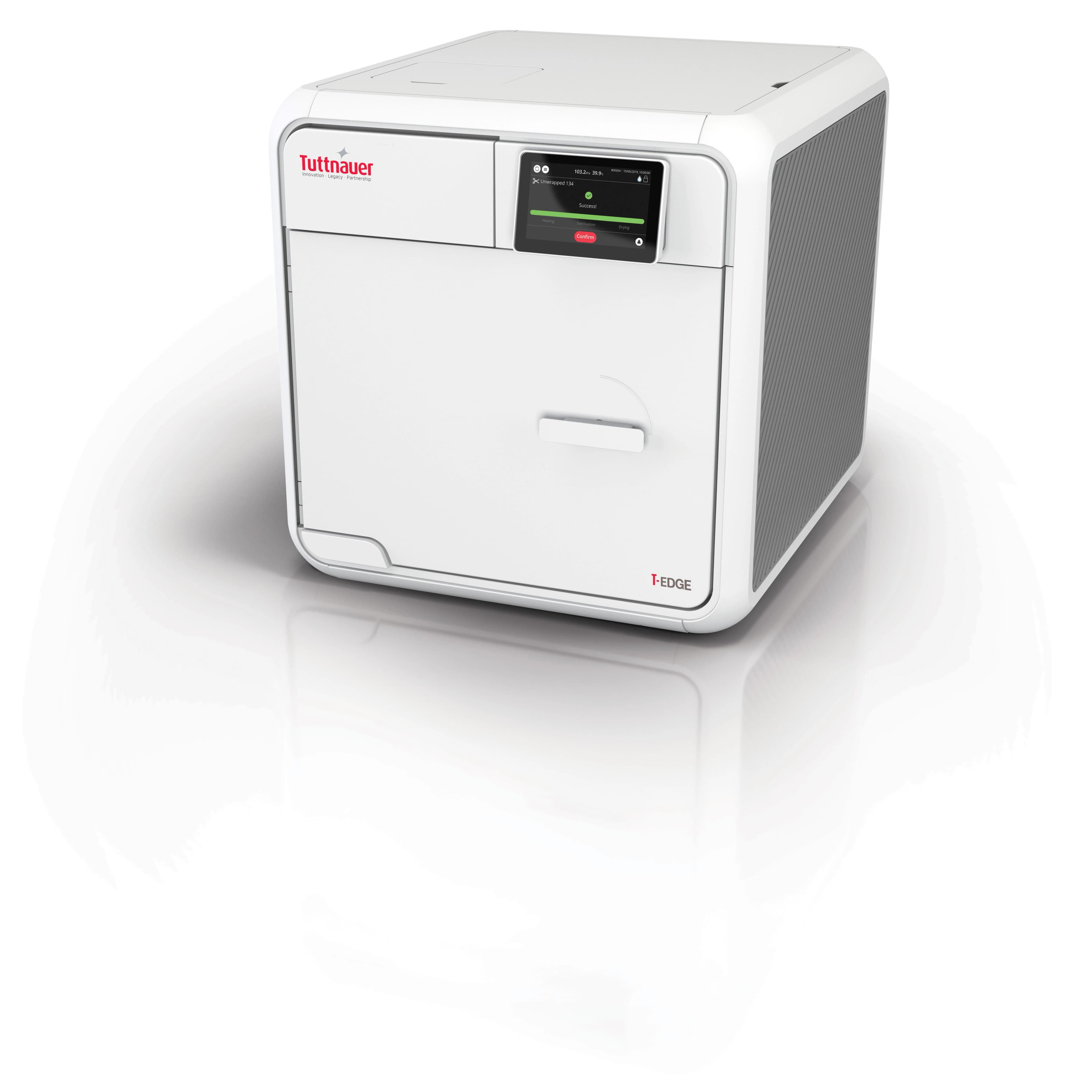 Tuttnauer T-Edge 10 Pre/Post Vacuum Class B Sterilizer, 220V, 10" x 18" Chamber, 23L, T-EDGE10B - T-Edge Pre/Post Vacuum Sterilizer Class B 220V 10" x 18" - Image 1