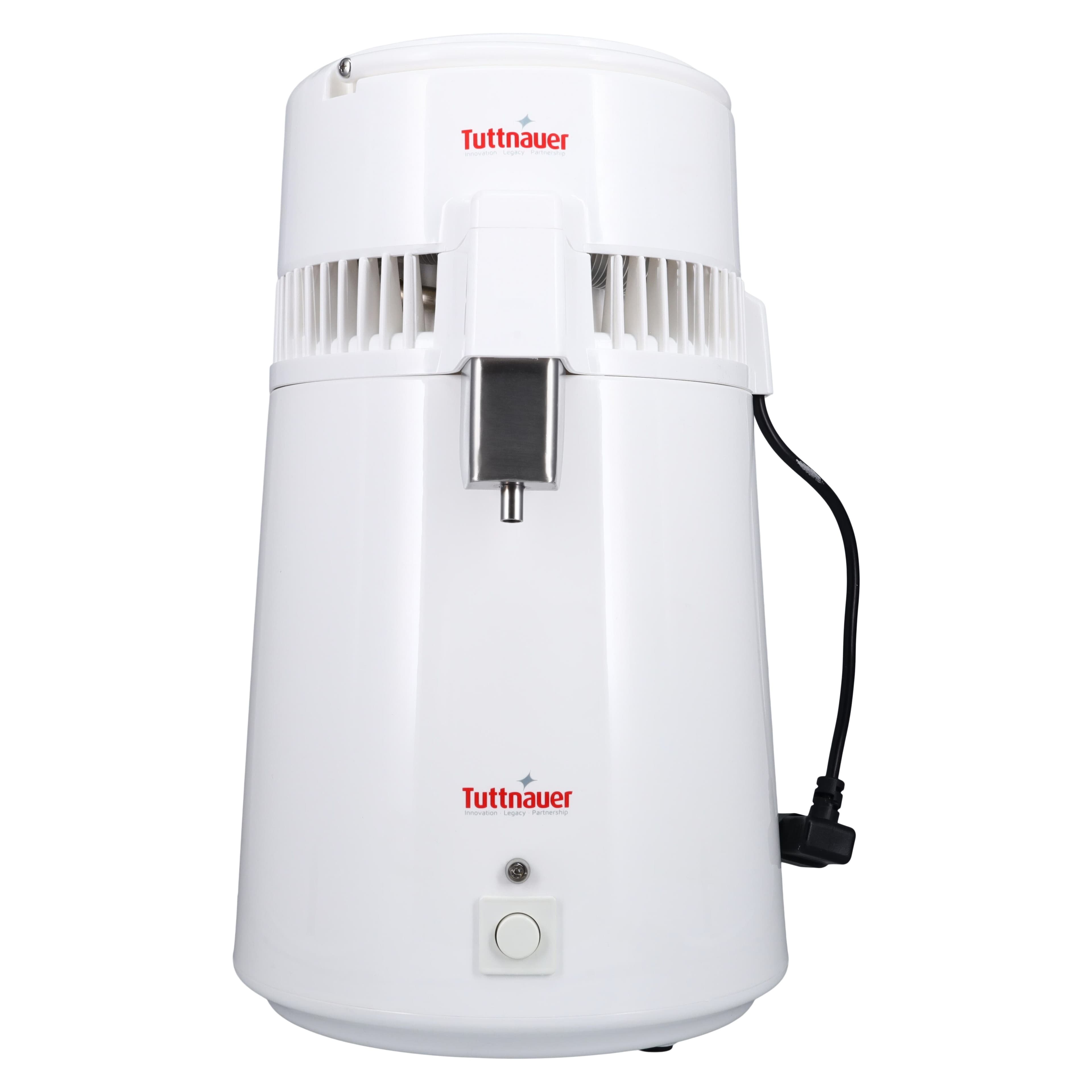 Tuttnauer DS1G Steam Water Distiller, 4L (1 Gallon) Capacity, 110-120V, White thumbnail 8