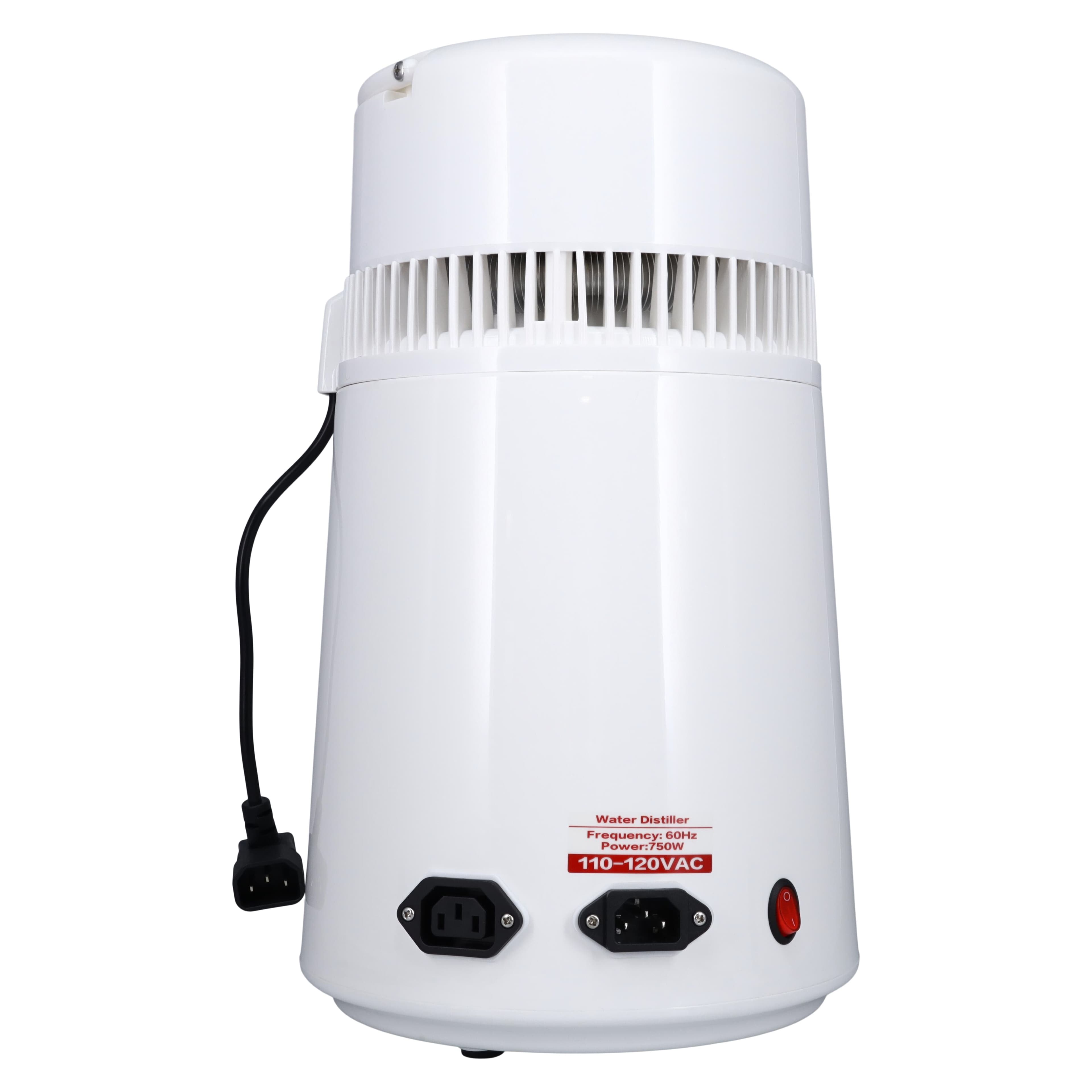 Tuttnauer DS1G Steam Water Distiller, 4L (1 Gallon) Capacity, 110-120V, White thumbnail 9
