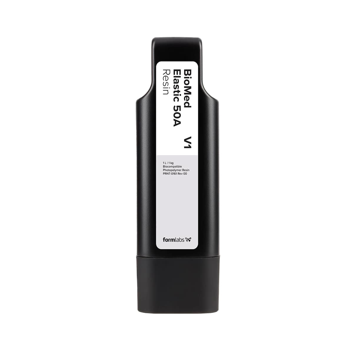 Formlabs BioMed Elastic 50A Resin, Transparent, 1L Cartridge for Form 4 - BioMed Elastic 50A Resin Form 4 1L - Image 1