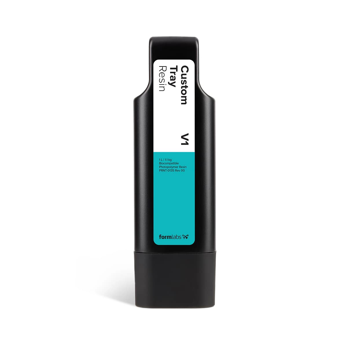 Custom Tray Resin (Form 4) 1 Liter Cartridge, Turquoise, Biocompatible - Custom Tray Resin (Form 4) 1 Liter - Image 1