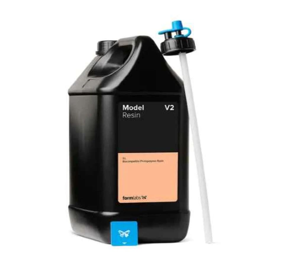 Formlabs Model V2 Resin, 5 L Cartridge, Beige - Model V2 Resin 5 L - Image 1