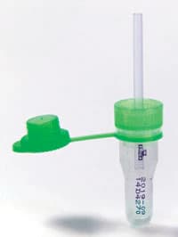 Safe-T-Fill Capillary Tube, Green, 125 µL, Lithium Heparin, Plastic, Disposable, Non-Sterile, 50/Bag - STF Mini Lith Hep - Image 1