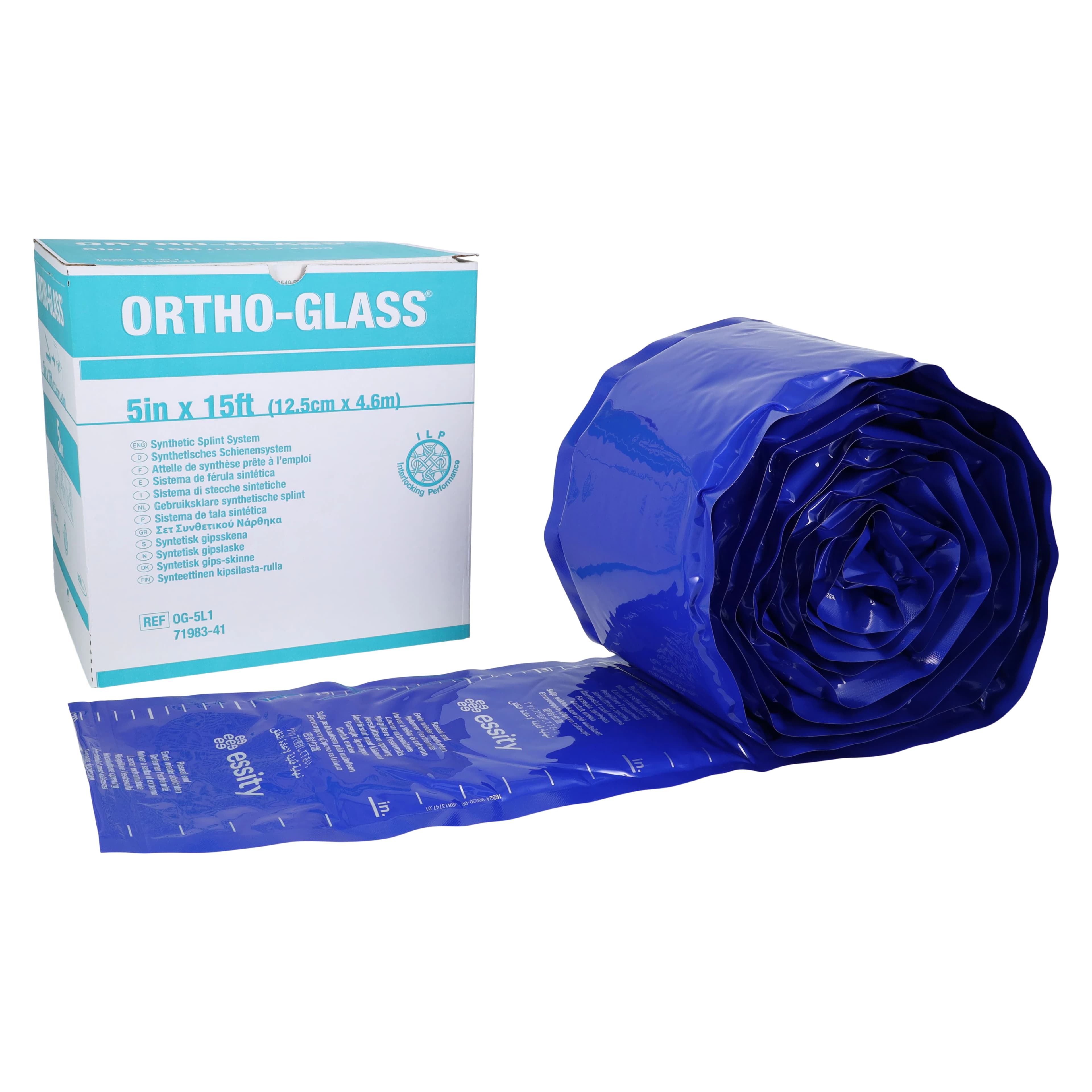 Ortho-Glass Casting Splint System, White, 5" x 15' thumbnail 2
