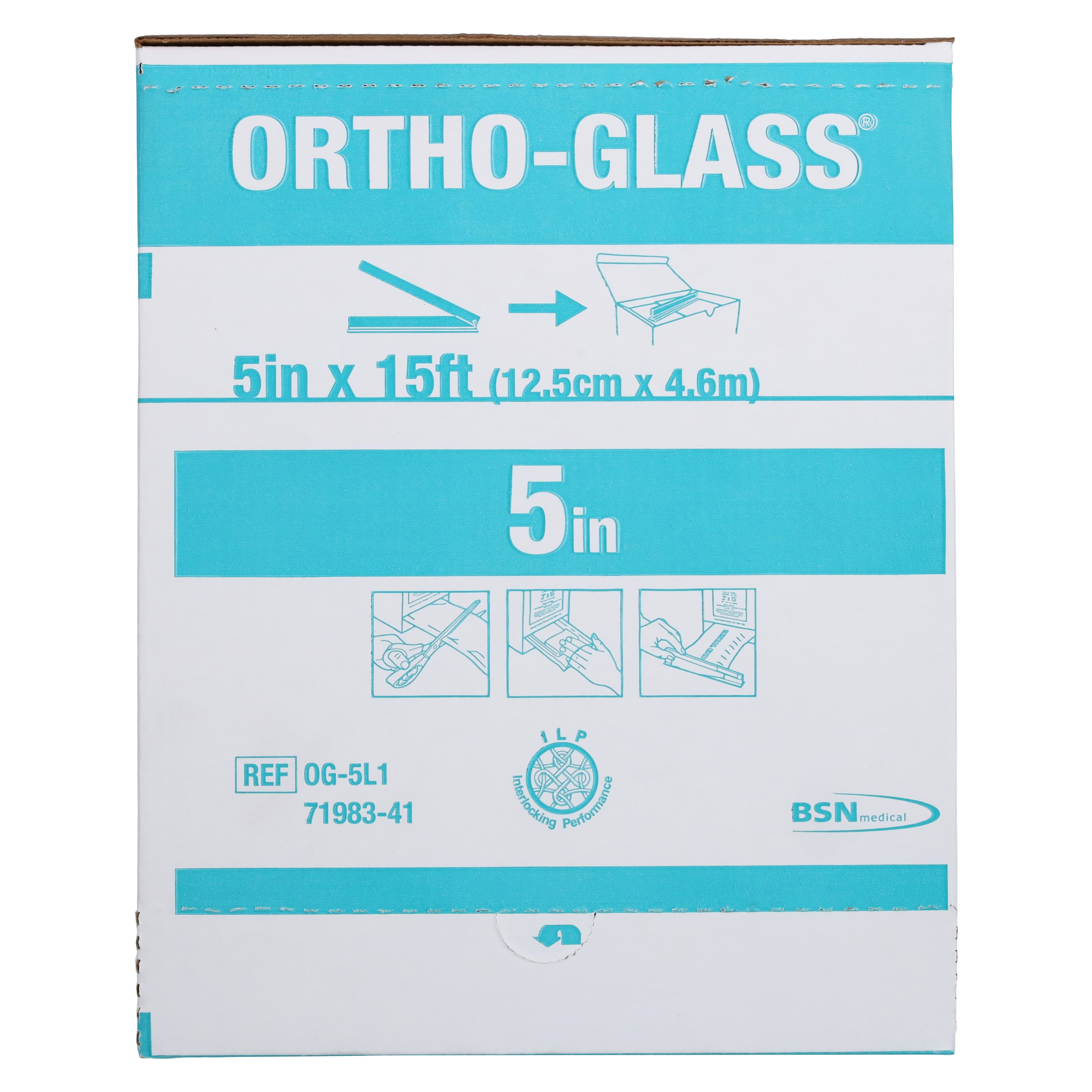 Ortho-Glass Casting Splint System, White, 5" x 15' thumbnail 6