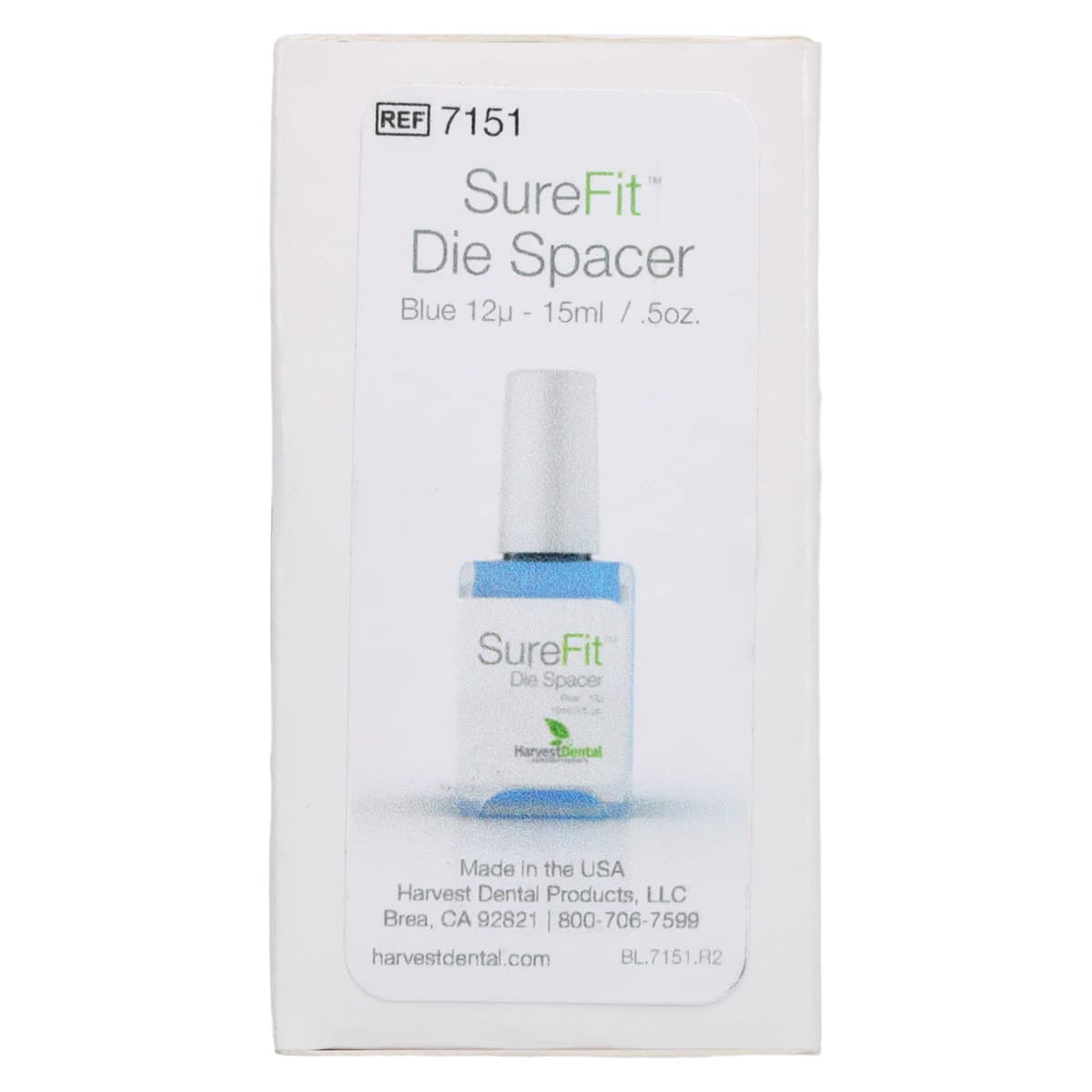 Harvest Surefit Die Spacer, Blue, 1/2 oz Bottle thumbnail 7