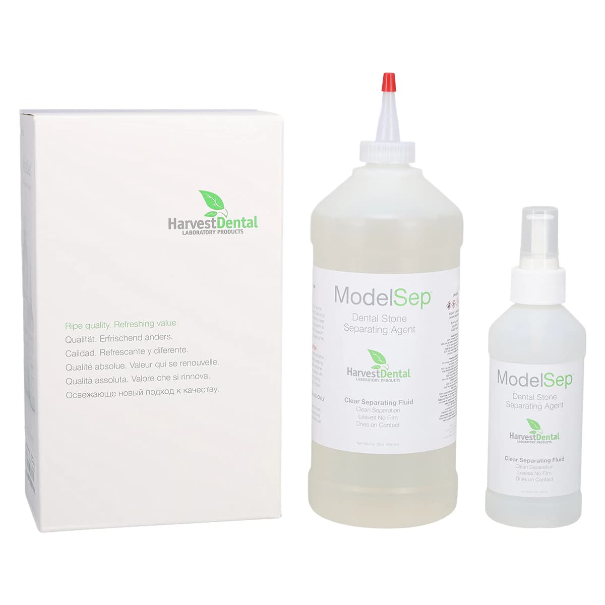 Harvest Dental Model-Sep Gypsum Model Separator Refill Kit, 32 oz Refill with Empty 8 oz Mist Sprayer thumbnail 5