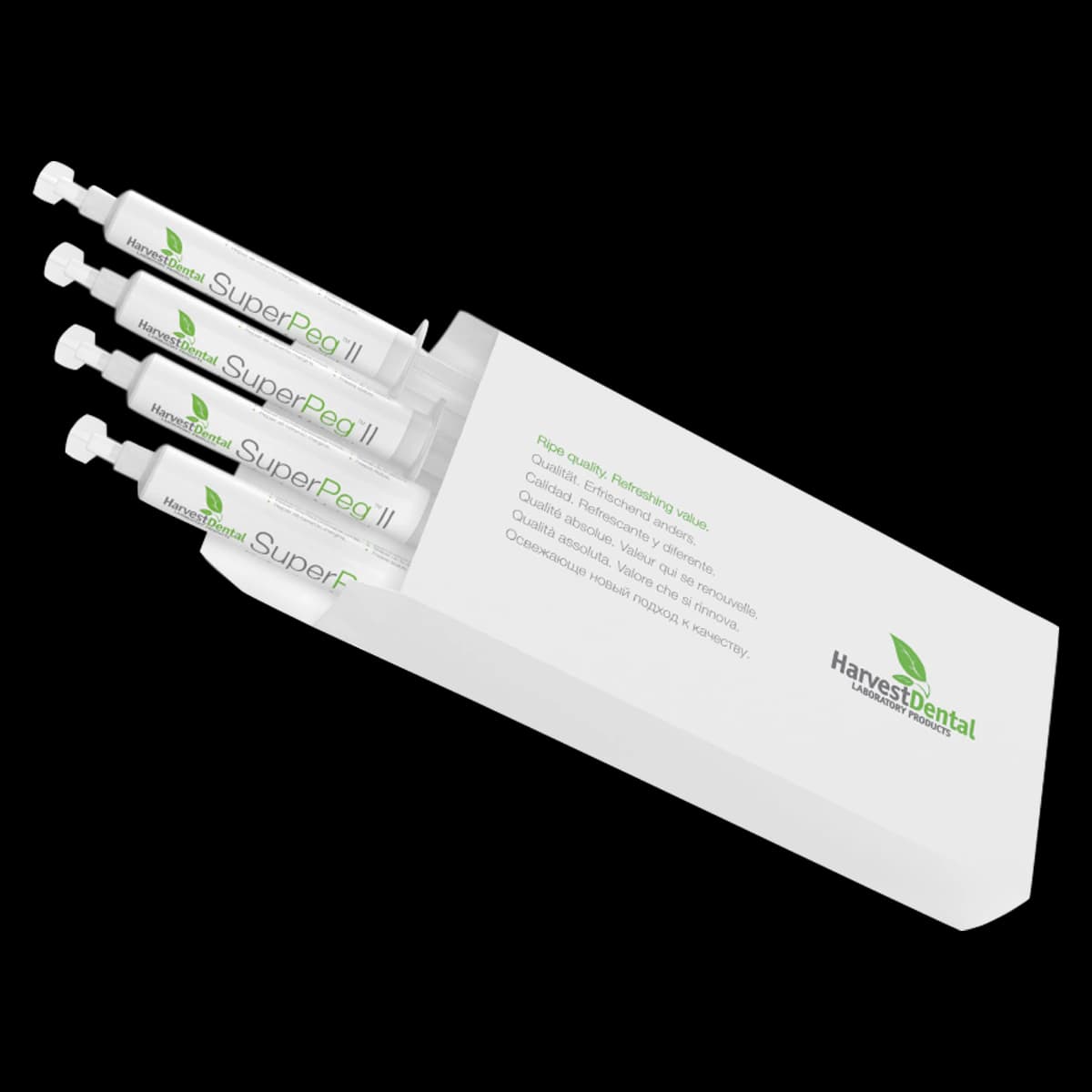 Harvest Dental Super Peg II Refractory Material, 12cc Syringe, 4/Pack, 8510 - Super Peg II Refractory Material - Image 1
