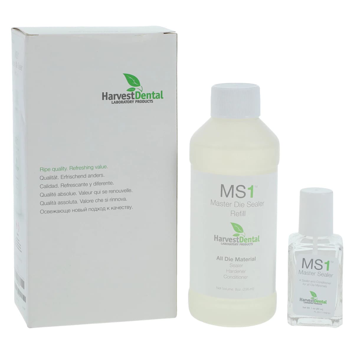 Harvest MS1™ Master Die Hardener/Sealer, 8 oz with 1 oz Empty Bottle/Brush, 7176 thumbnail 2