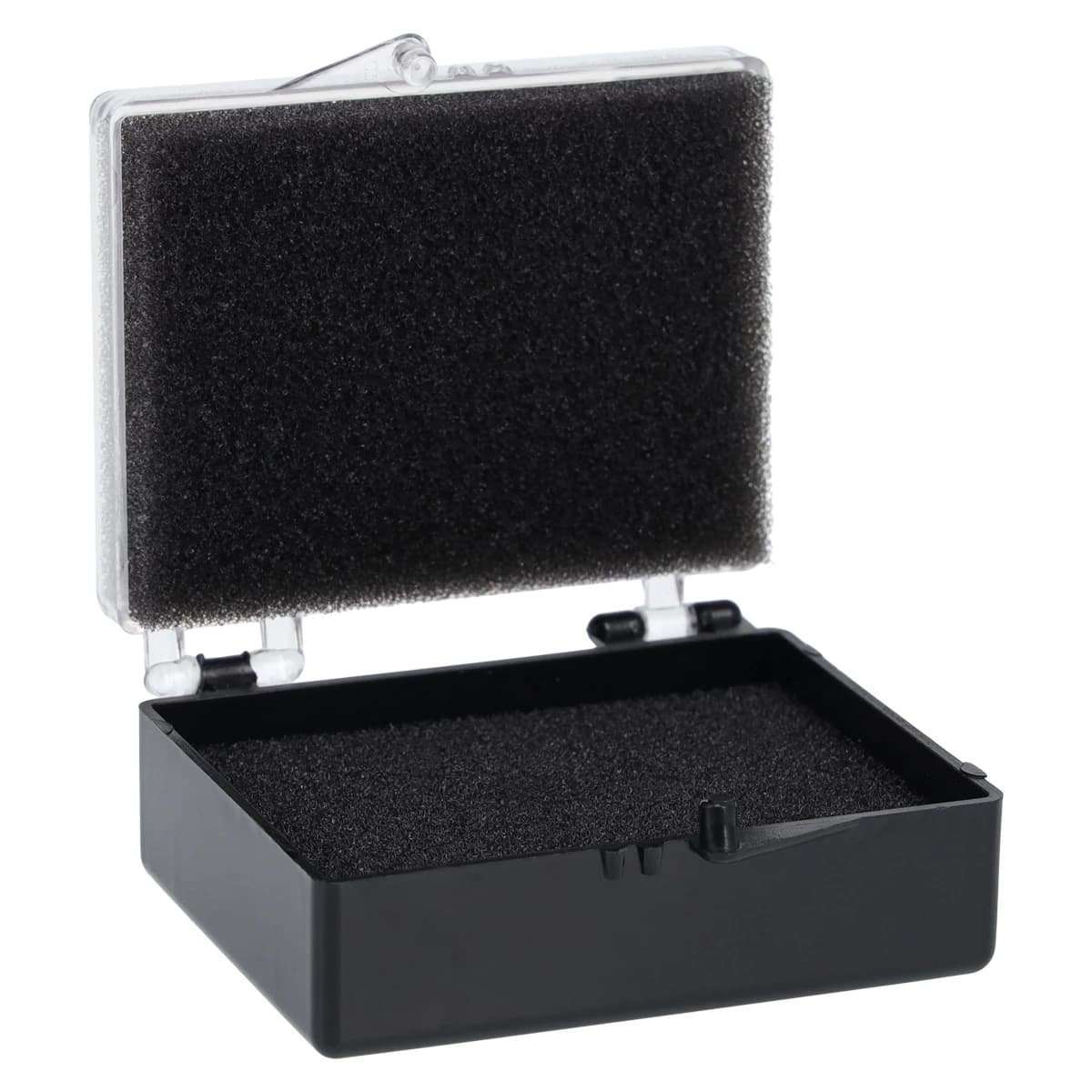 Harvest Dental C&B Rigid Box, Pre-Packed 2", Black/Clear with Foam, 500/Box thumbnail 3