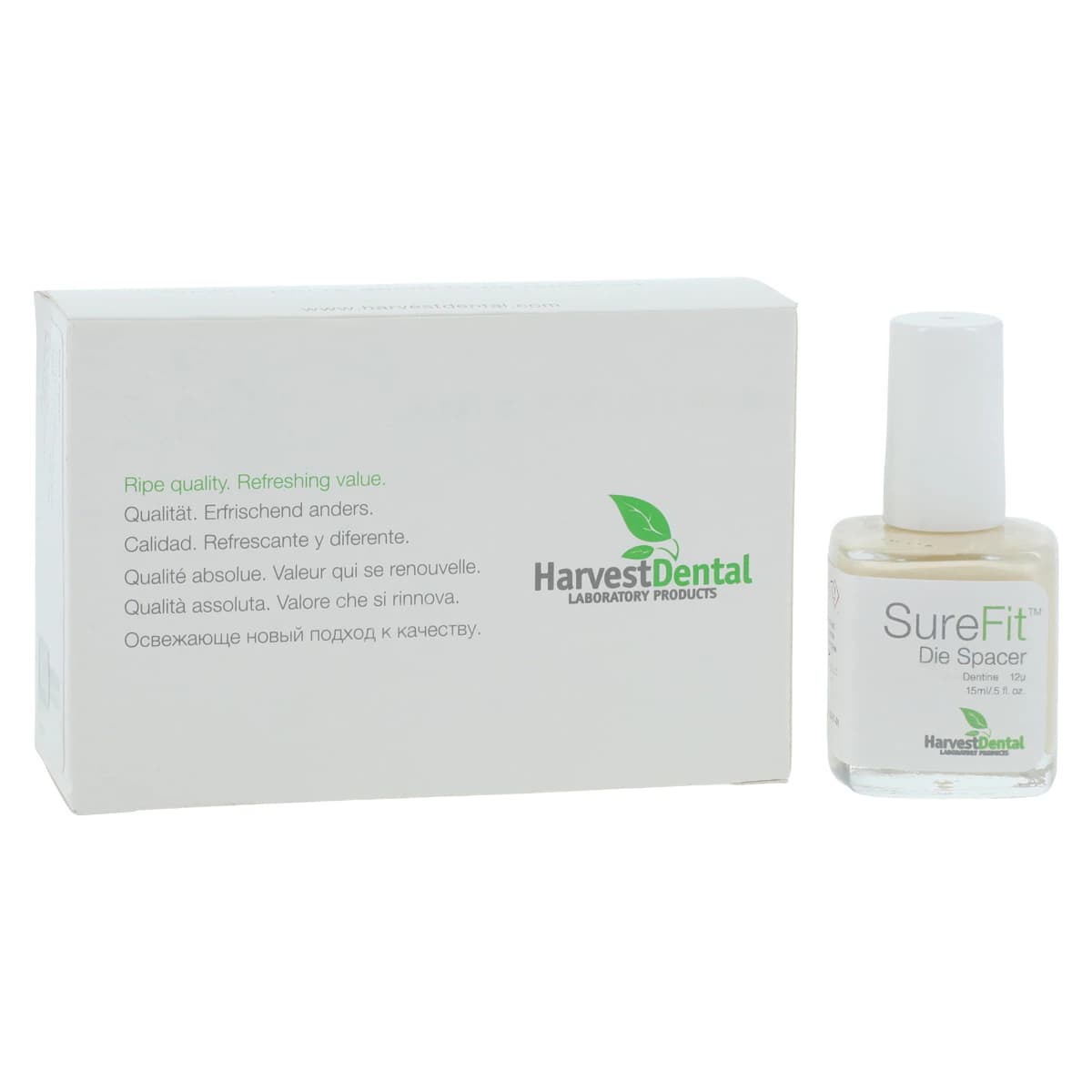 Harvest Surefit Die Spacer, Dentine, 1/2 oz Bottle - Harvest Surefit Die Spacer, Dentine, 1/2oz - Image 1