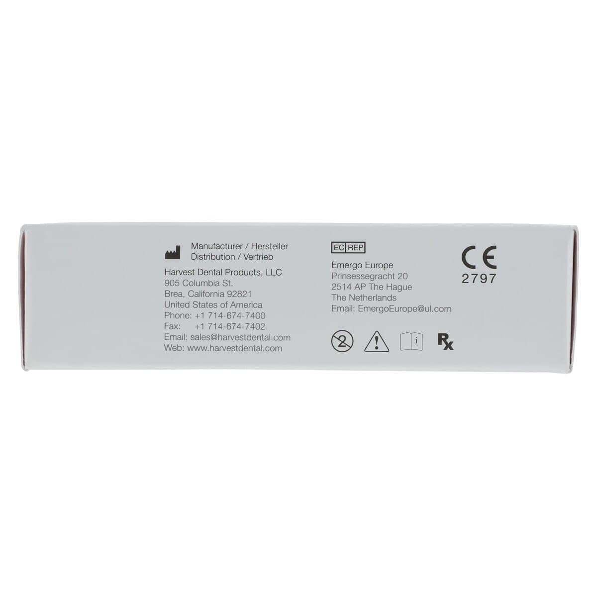 Harvest Esthetic DCL PMMA -ML- Denture + Temp Disc, A2 Shade, 98 x 16 mm thumbnail 4