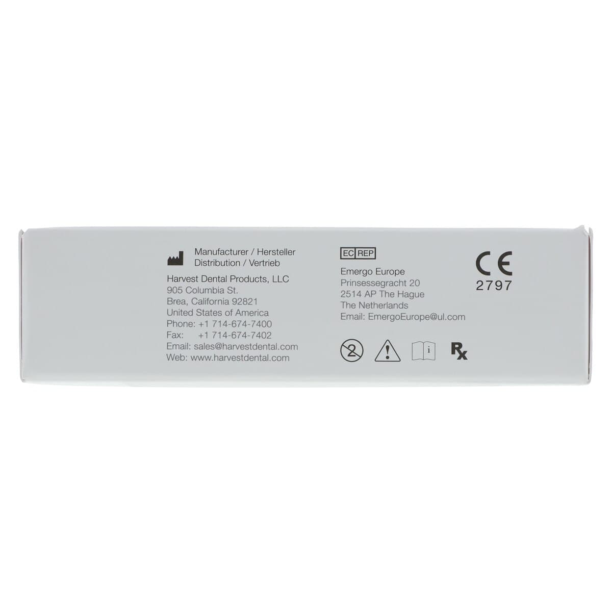 Harvest Esthetic DCL PMMA -ML- Denture + Temp Disc, 98 x 20 mm, Shade A2, 1/Pkg thumbnail 5