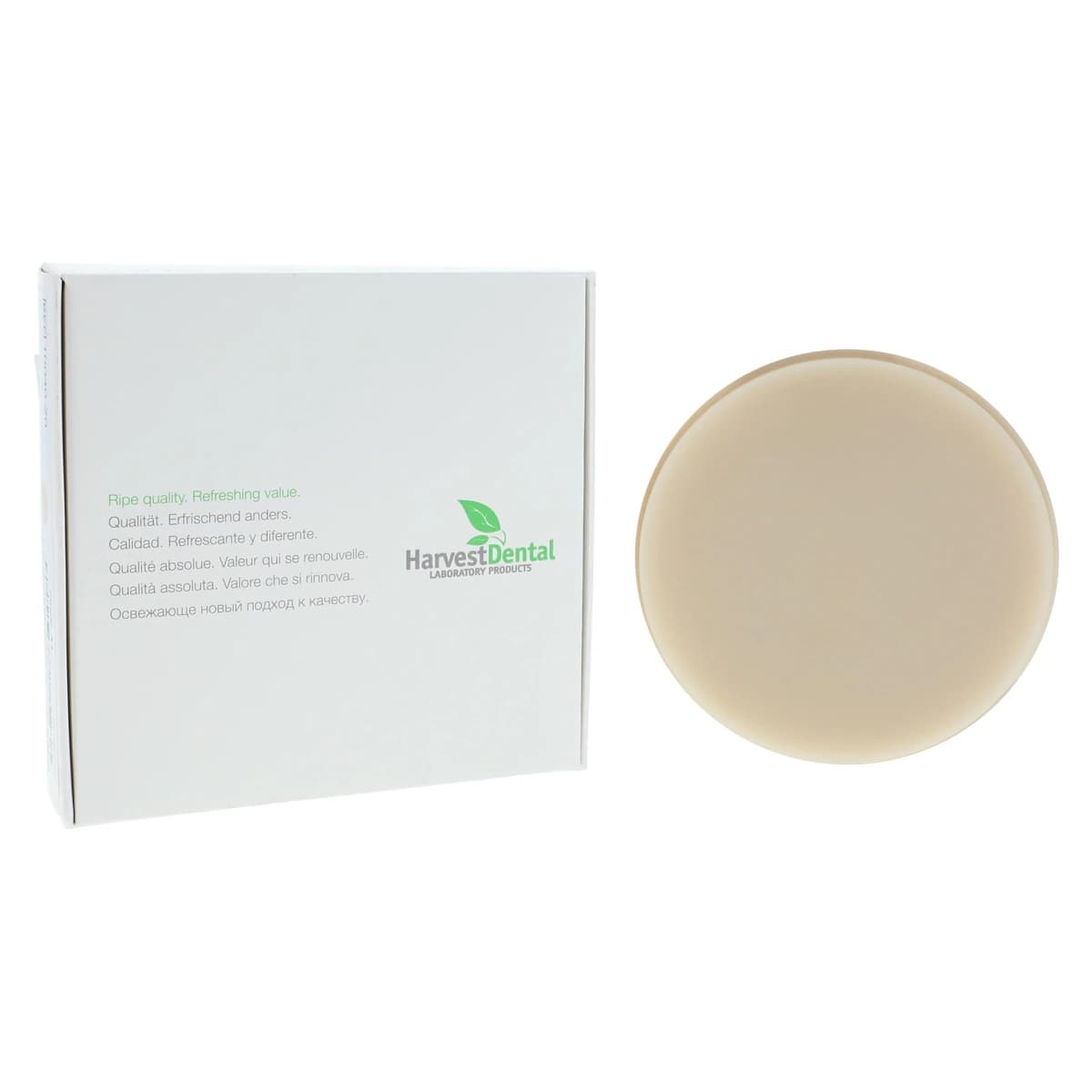 Harvest Esthetic DCL PMMA -ML- Denture + Temp Disc, A3 Shade, 98 x 20 mm thumbnail 2