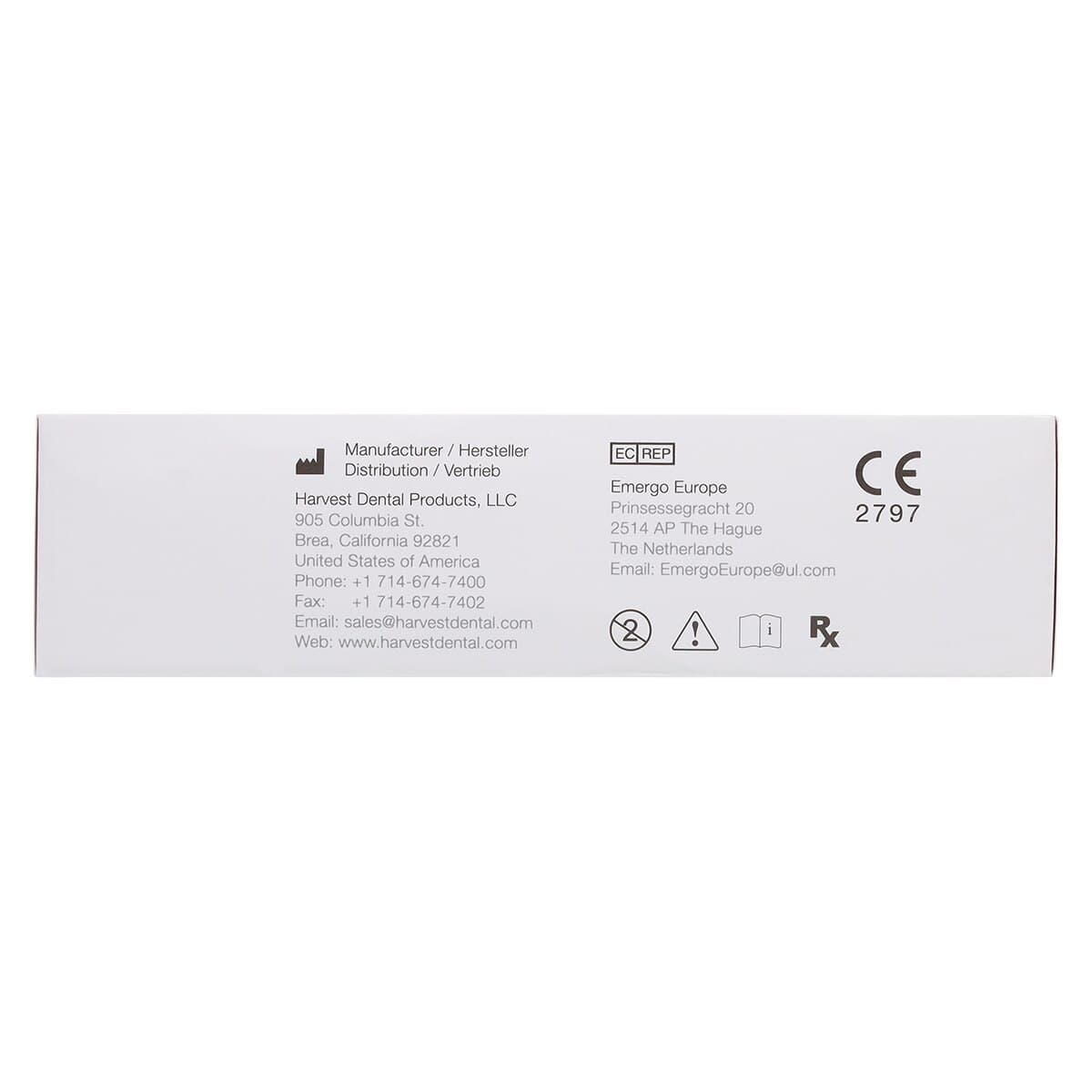 Harvest Esthetic DCL PMMA -ML- Denture + Temp Disc, B2 Shade, 98 x 20 mm thumbnail 3