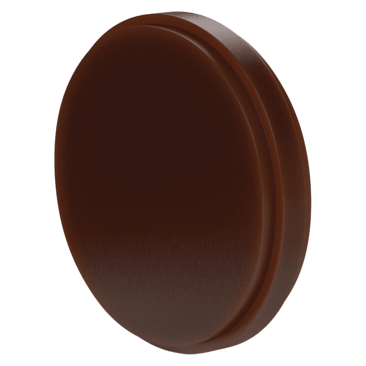 ZCAD Wax Press 98 Brown, 98.5 mm Diameter x 20 mm Thick, 1/Pkg thumbnail 2