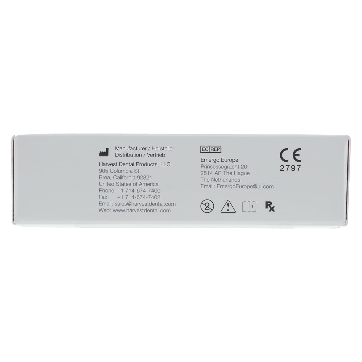 Harvest Esthetic DCL PMMA -ML- Denture + Temp Disc, 98 x 25 mm, Shade A1, 1/Pkg thumbnail 8