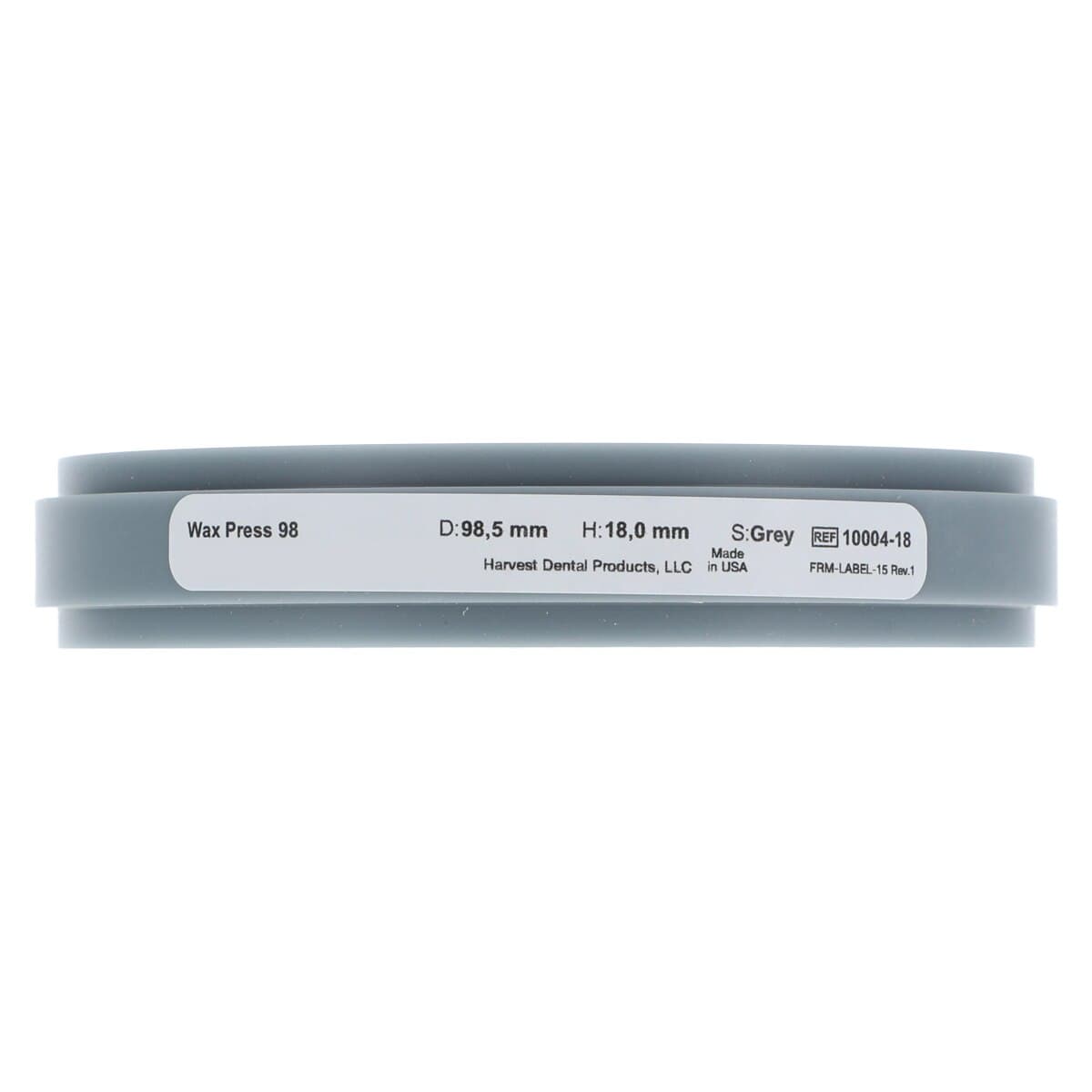 ZCAD Wax Press 98 Gray, 98.5 mm Diameter x 18 mm Thick, 1/Pkg, 01KEZKNHS718TW9Z77AEG1176P thumbnail 4