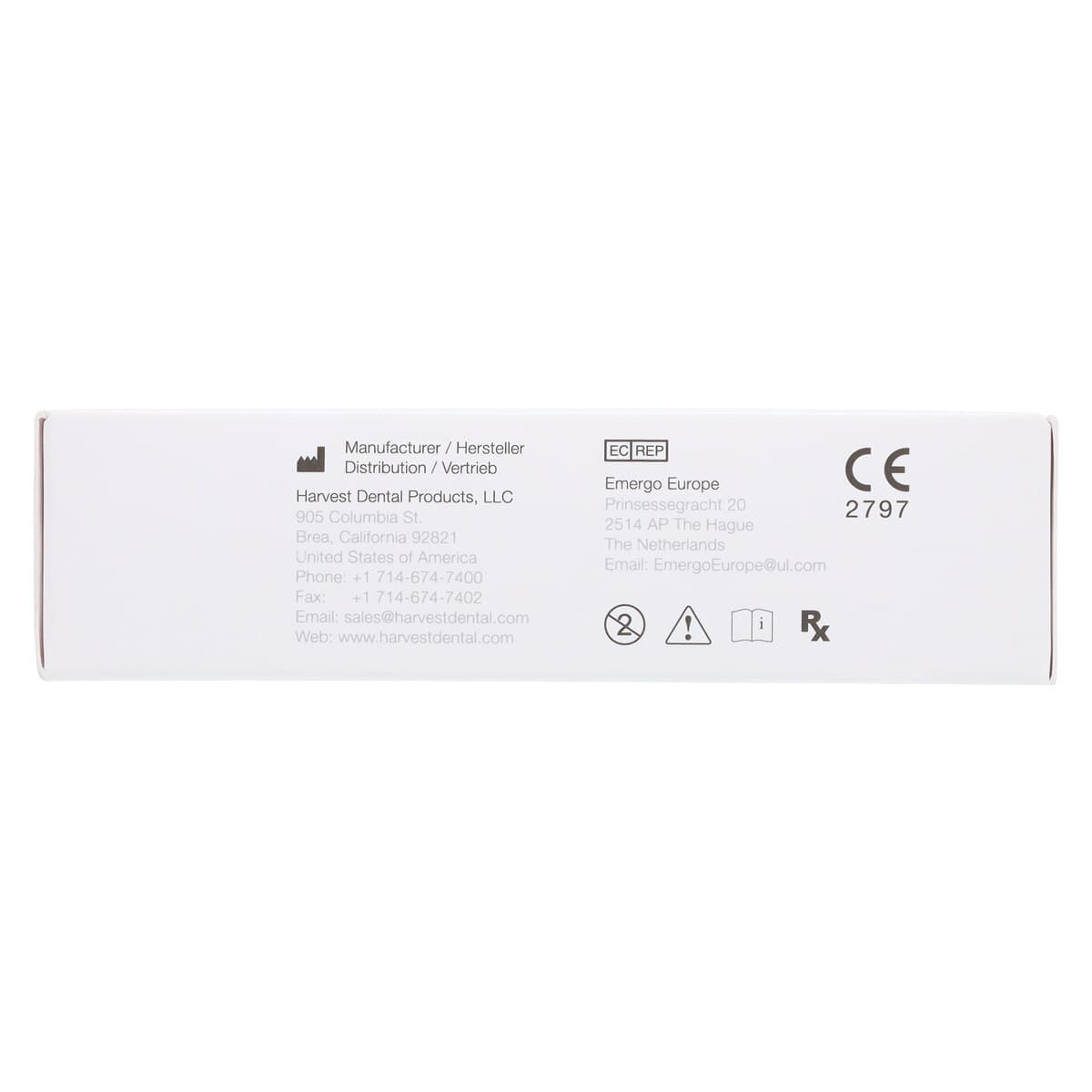 Harvest Esthetic DCL PMMA -ML- Denture + Temp Disc, D2 Shade, 98 x 20 mm thumbnail 3