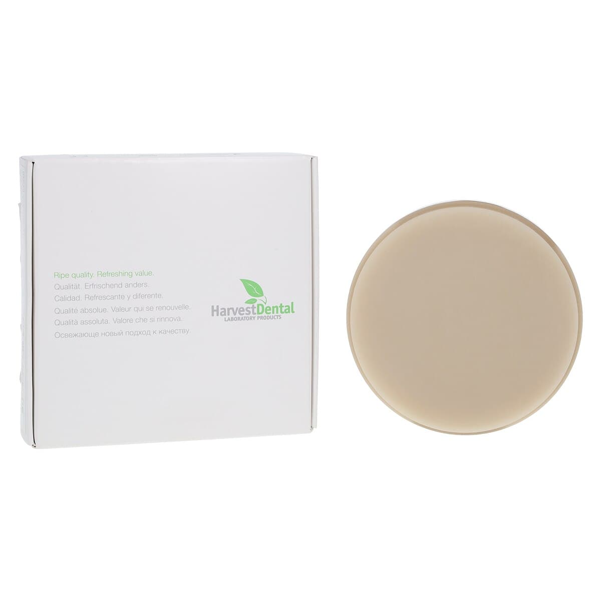 Harvest Esthetic DCL PMMA -ML- Denture + Temp Disc, 98 x 20 mm, Shade D3, 1/Pkg thumbnail 2