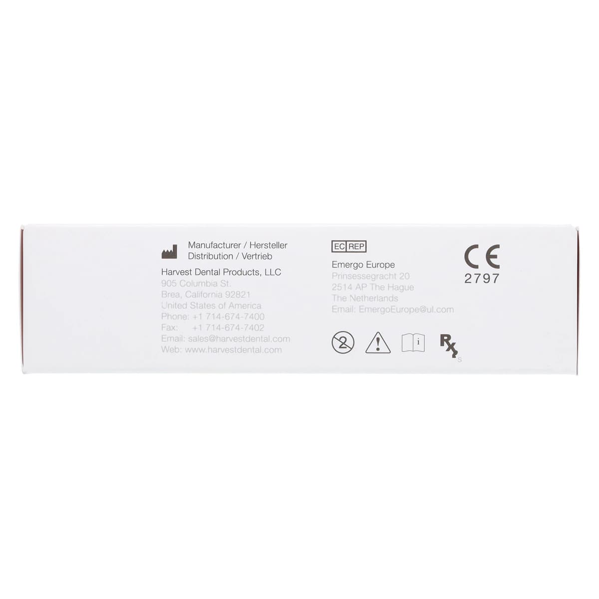 Harvest Esthetic DCL PMMA -ML- Denture + Temp Disc, 98 x 20 mm, Shade D3, 1/Pkg thumbnail 8