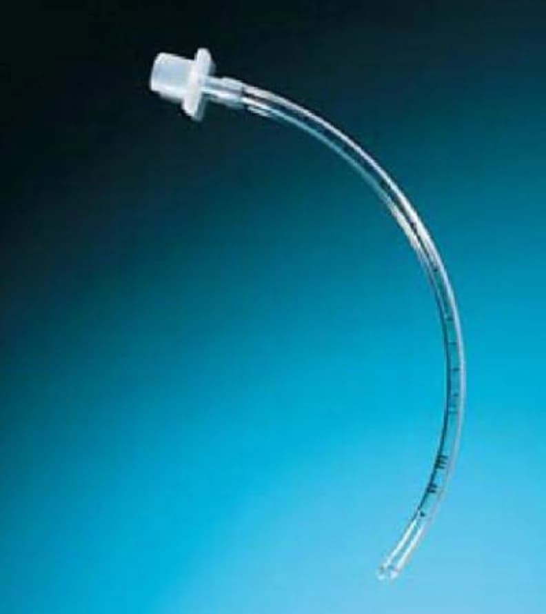 Mallinckrodt Uncuffed Endotracheal Tube with Magill Curve, 5/Package - Tube Trach Uncuffed Magil - Image 1