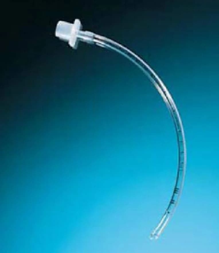 Shiley Endotracheal Tube, Uncuffed, Magill, 5/Pk - Tube Trach Uncuffed Magill - Image 1
