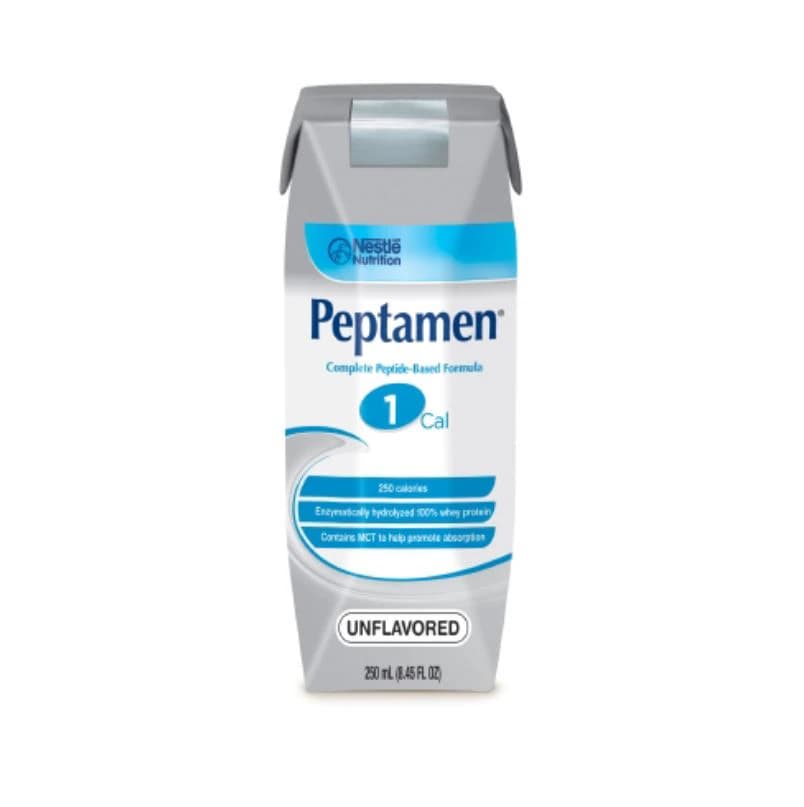 Peptamen 1.0 Peptide-Based Formula, Unflavored, 8.45 oz Carton - Peptamen Form Unflavored - Image 1