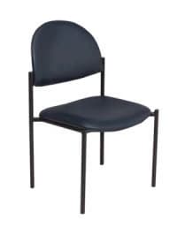 Brewer Side Chair without Arms, Steel Frame with Backrest - Side Chair w/o Arms - Image 1