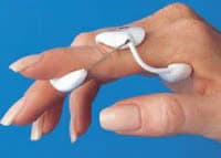 LMB Spring Finger Extension Splint, Wire/Foam, Size AA - LMB Spring Finger Ext Splint - Image 1