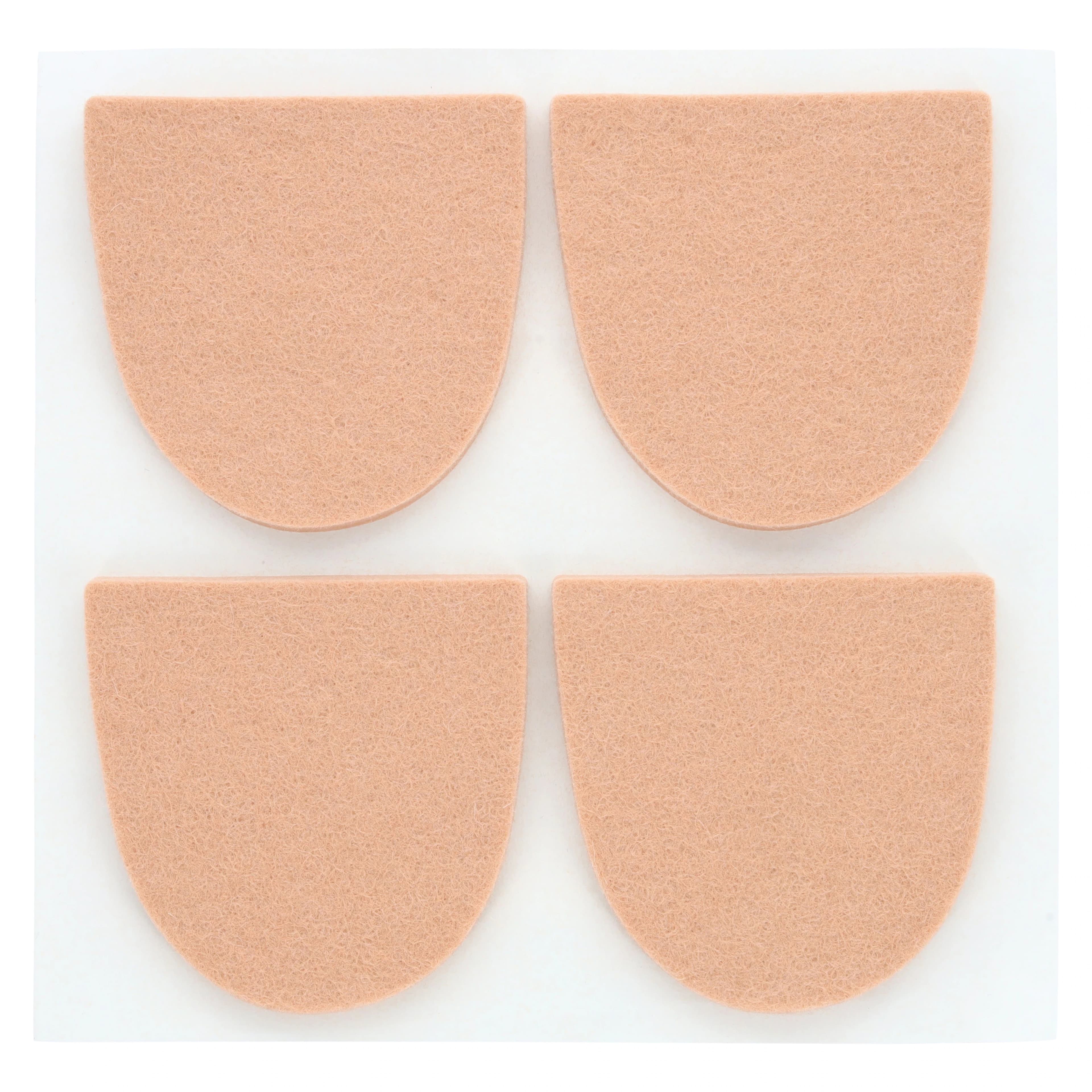 Superior Felt & Filtration Orthopedic Heel Pads, Felt, 3/16" Thick, 2.9" x 2.8" thumbnail 3