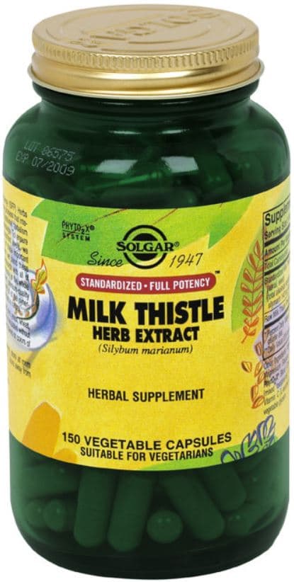 Garden of Life Milk Thistle Herb Vegicaps, 150 Count - Milk Thistle Herb Vegicaps - Image 1