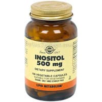 Garden of Life Inositol Supplement Vegicaps, 500 mg, 100 Count - Inositol Vegicaps - Image 1