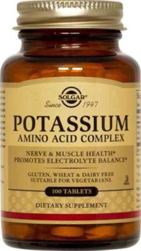 Garden of Life Potassium Complex Supplement Tablets, Vegetarian/Kosher, 100/Bottle - Potassium Complex Tablets - Image 1