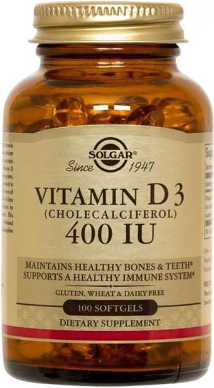 Garden of Life Vitamin D3 Softgels, 400 IU, 100 Count Bottle - Vit D Softgels - Image 1