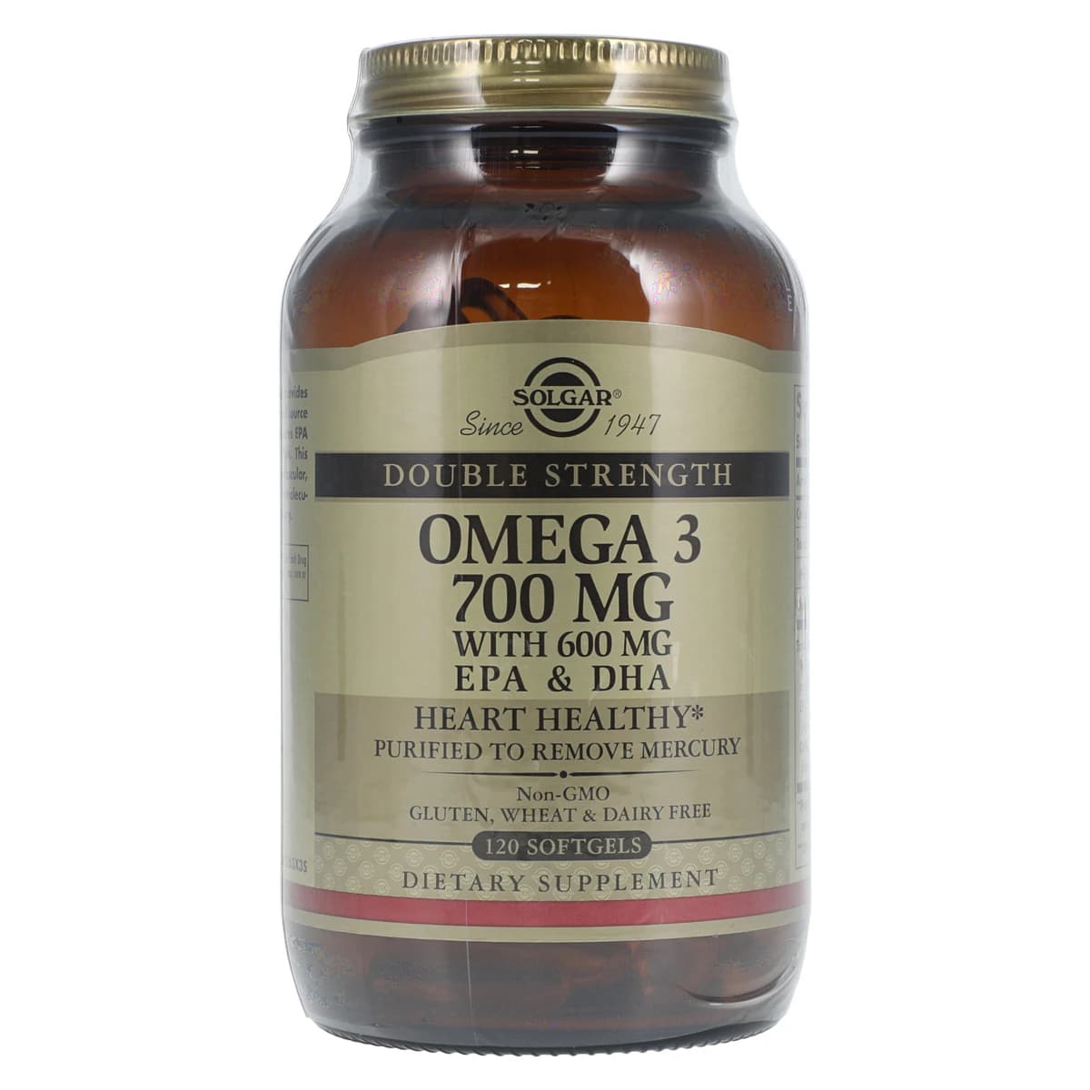 Garden of Life Omega-3 700 Softgels, 120/Bottle - Omega-3 700 Softgels - Image 1