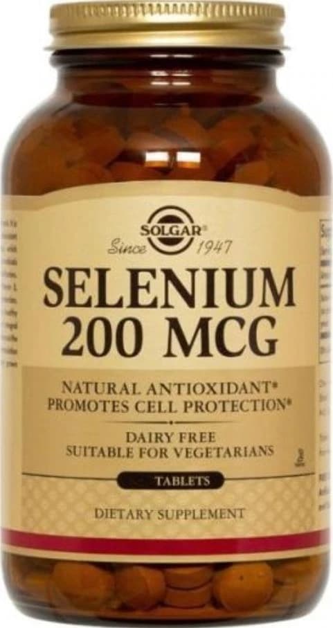 Garden of Life Selenium Tablets, 200mcg, Vegetarian/Kosher, 100/Bottle - Selenium Tablets - Image 1