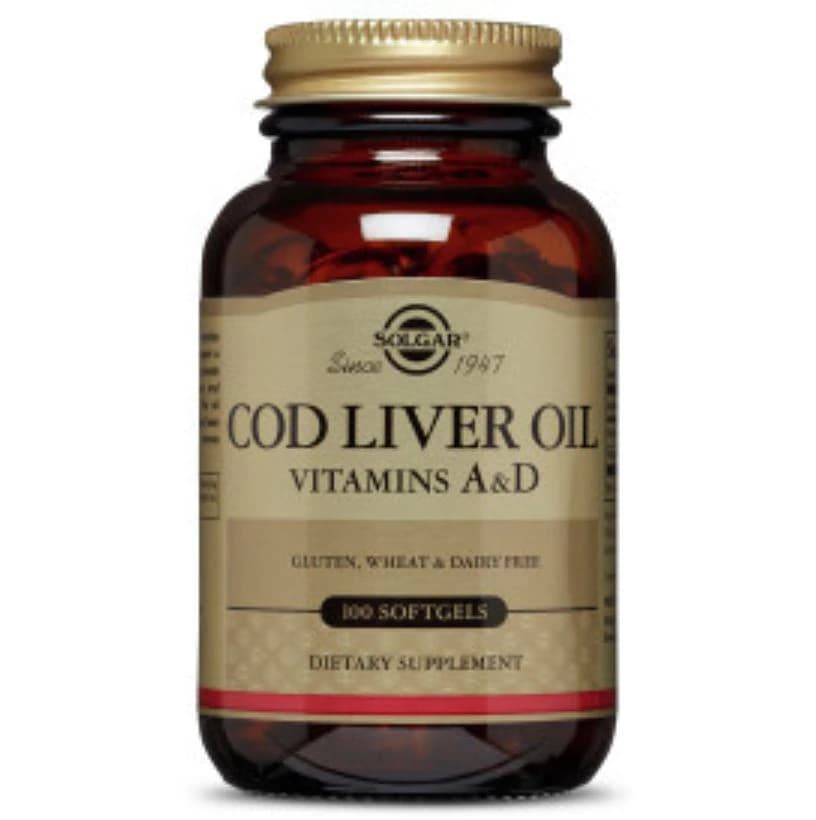 Garden of Life Cod Liver Oil Softgels, 100/Bottle - Cod Liver Oil Softgels - Image 1