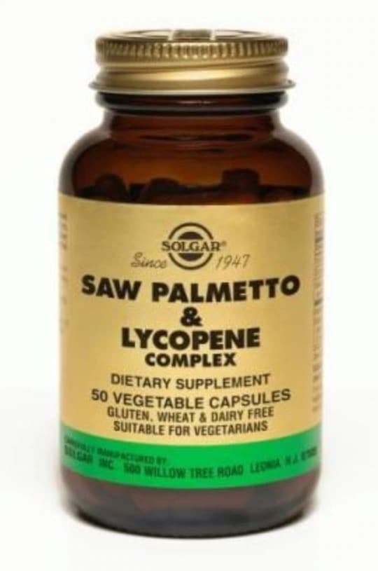 Garden of Life Saw Palmetto Pygeum Lycopene Supplement, Vegicaps, 50 Count - Saw Palmetto Pygeum Lycopene - Image 1