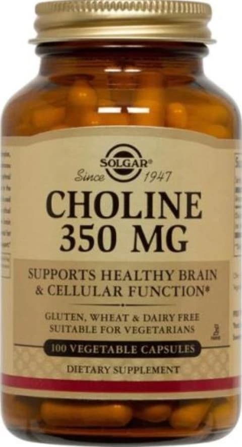 Garden of Life Choline Vegicaps, 100 Count - Choline Vegicaps - Image 1