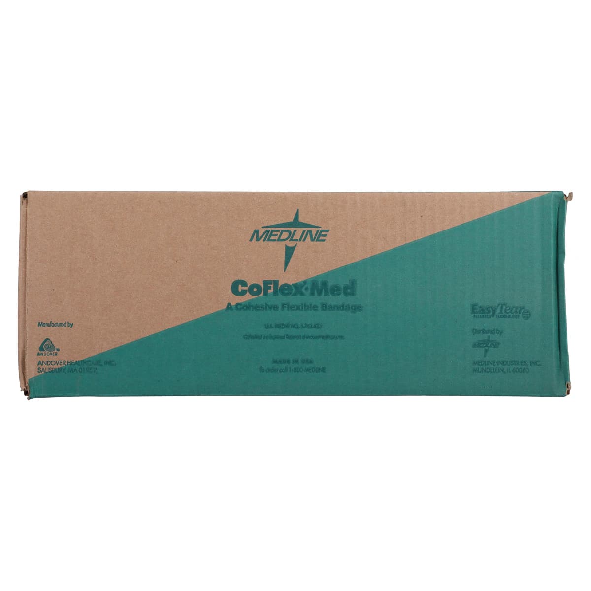 Medline CoFlex Cohesive Compression Bandage, 1" x 5 yd, Tan, Non-Sterile, 30/Case thumbnail 4