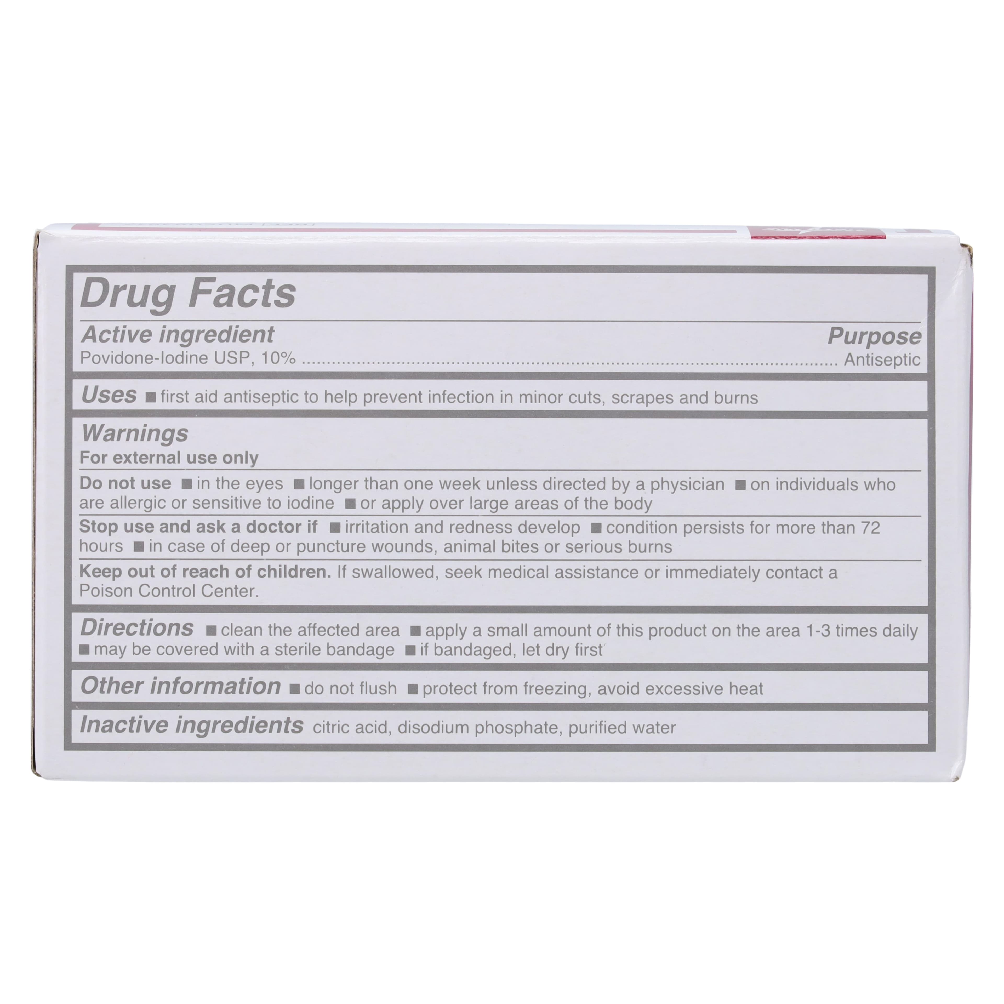 Medline Povidone-Iodine Prep Pads 10%, Non-Woven Cloth, Medium, Non-Sterile thumbnail 5