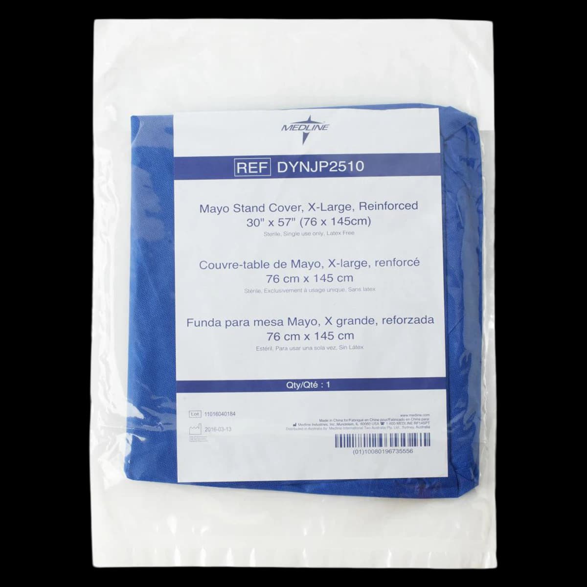 Medline Mayo Stand Cover, 30x57", 22/Case - Mayo Stand Cover - Image 1