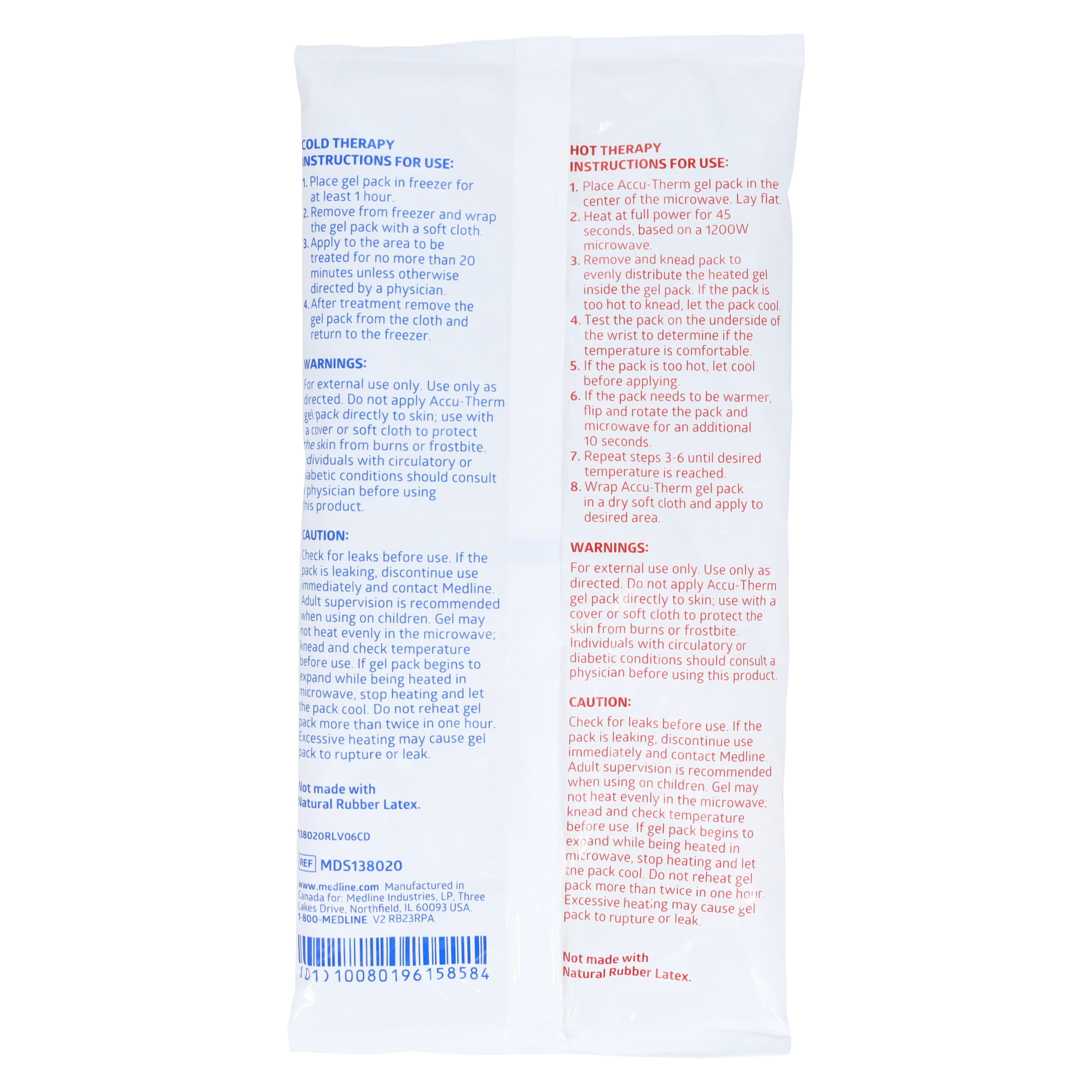 Accu-Therm Hot/Cold Gel Pack, 5x10 inch thumbnail 2