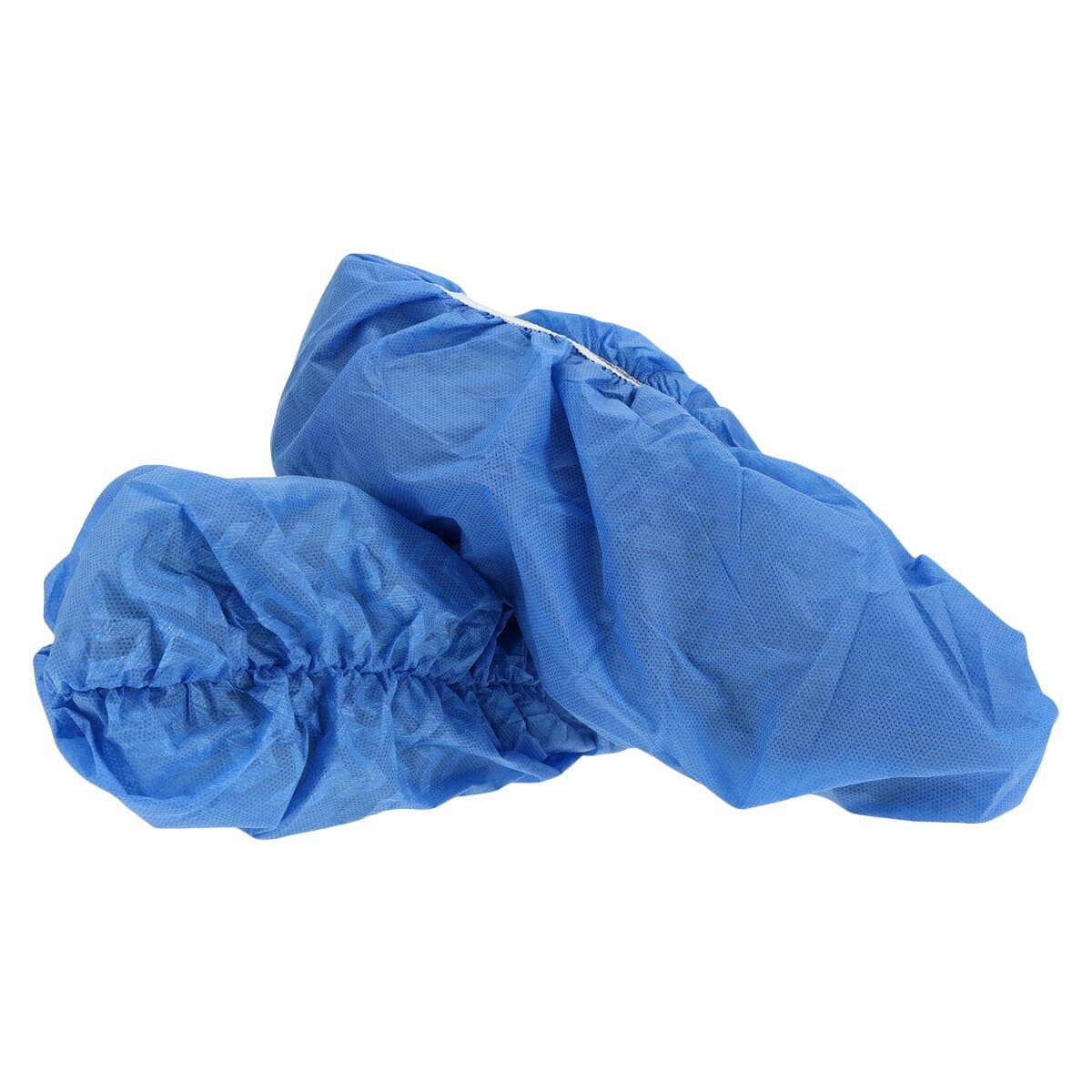 Medline Shoe Cover Multi-Layer, Polypropylene, 2X Large, Blue, Elastic, Non-Skid, Disposable, 200/Case thumbnail 2