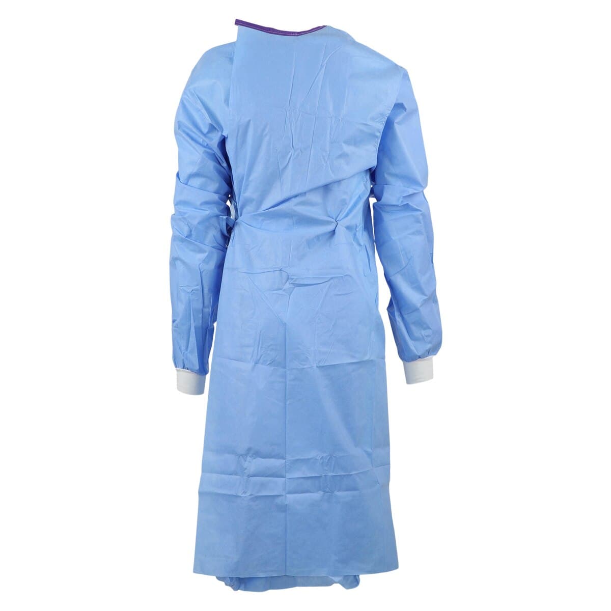 Medline Sirus Non-Reinforced Surgical Gown, AAMI Level 3, SMS Fabric, 2X-Large, Hook & Loop Neck, Set-In Sleeves, 18/Case thumbnail 3