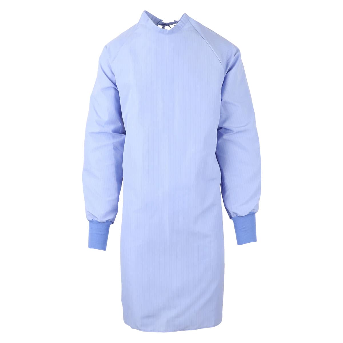 Denline Protection Plus Open Back Gown, Adult, Large, Ceil Blue, Reusable, 99% Polyester/1% Carbon, 01KEZKNPAQ31TVT61VSJ6CVJEM - Denline Open Back Gown 41 - Image 1