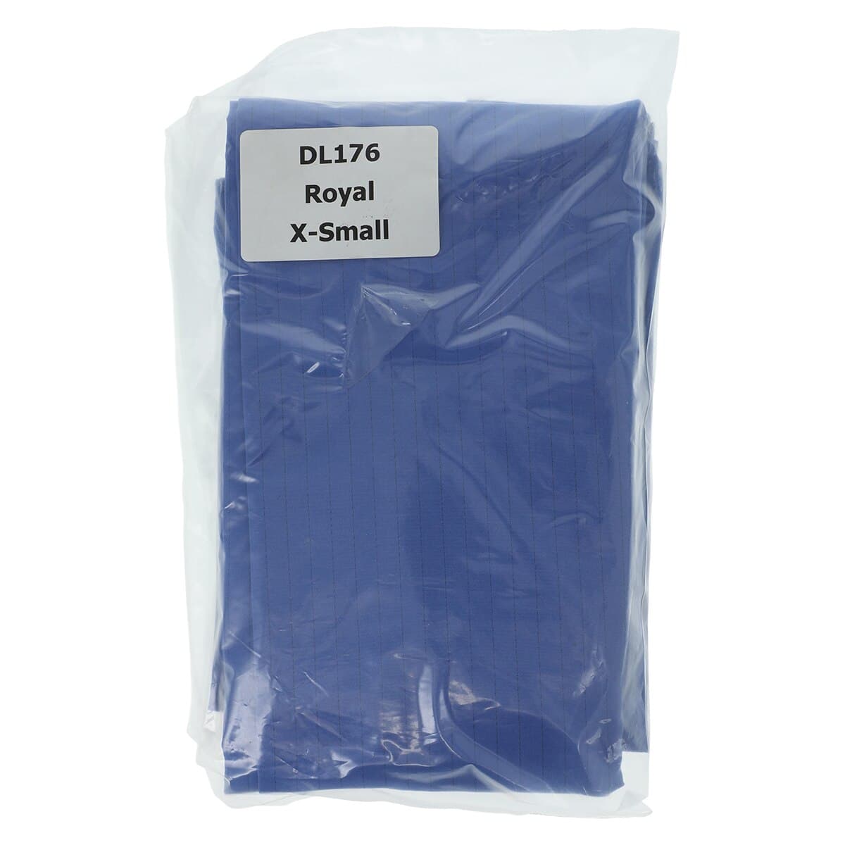 Denline Close Back Gown, Adult X-Small, Royal, 41 in, Reusable, 01KEZKNNS8YBVNVYKTS5H1KJEB thumbnail 7