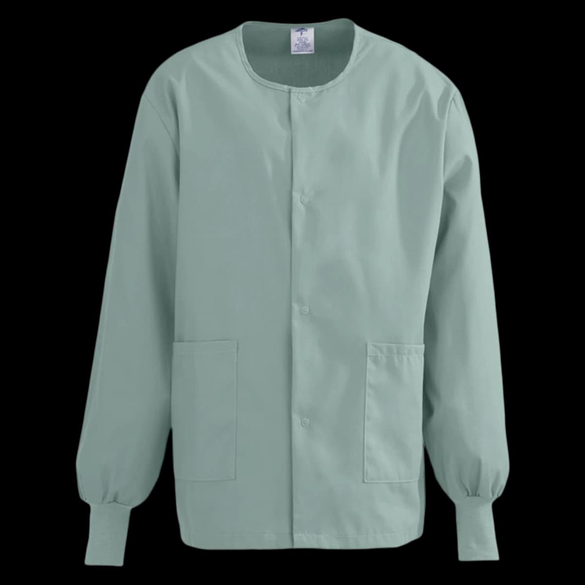 ComfortEase by Medline Unisex Warm-Up Jacket, Seaspray, Medium, 2 Pockets, 8832 - Jacket Warm-Up Unisex Seaspray - Image 1