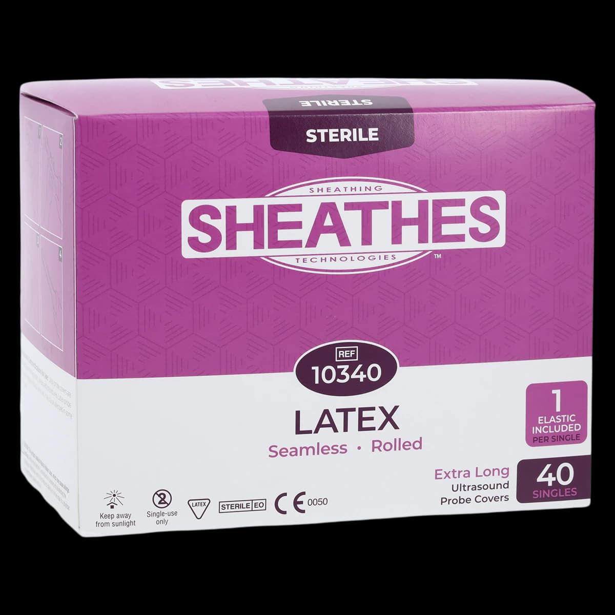 Sheathing Technologies LTX Ultrasound Probe Cover, 40/Box - Probe Cover Ultrasound LTX - Image 1